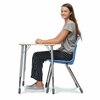 Virco Analogy® Series 16" Classroom Chair, 3rd - 4th Grade with Nylon Glides - Navy Seat AN16